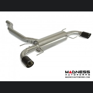 Alfa Romeo Giulia Performance Exhaust - 2.0L - Ragazzon - Axle Back - Muffled - w/ Carbon Fiber Tips